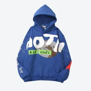Trendy Graphic Print Hooded Sweatshirts