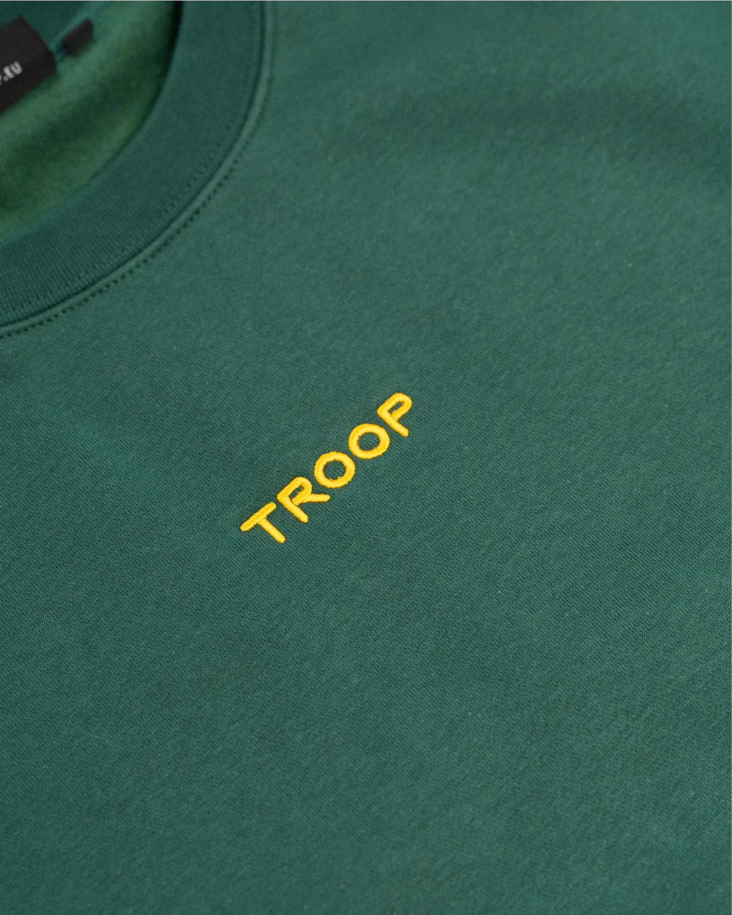TROOP Bronxdale Crewneck Dark Fir Green