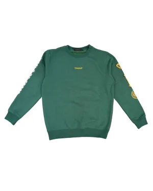 TROOP Bronxdale Crewneck Dark Fir Green