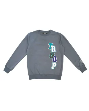 TROOP Lawrence Crewneck Anthracite