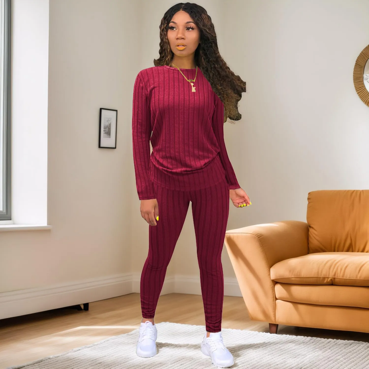 Two Piece Outfits For Women Sweatsuits Lounge Sets Casual Jogging Suit Matching Clothing