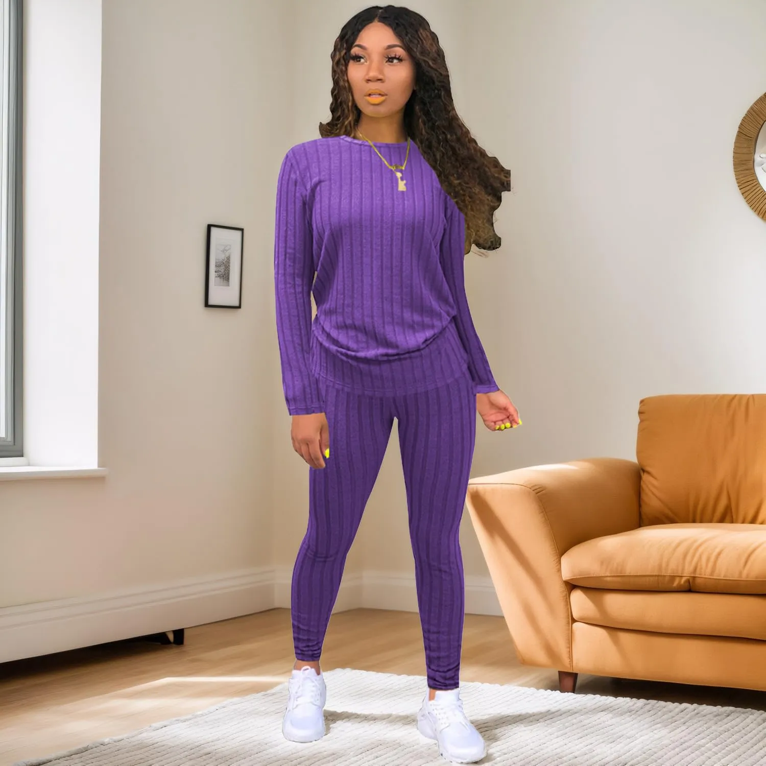 Two Piece Outfits For Women Sweatsuits Lounge Sets Casual Jogging Suit Matching Clothing