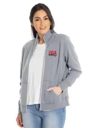 UGA Women's Full Zip "Fallon" Sweatshirt