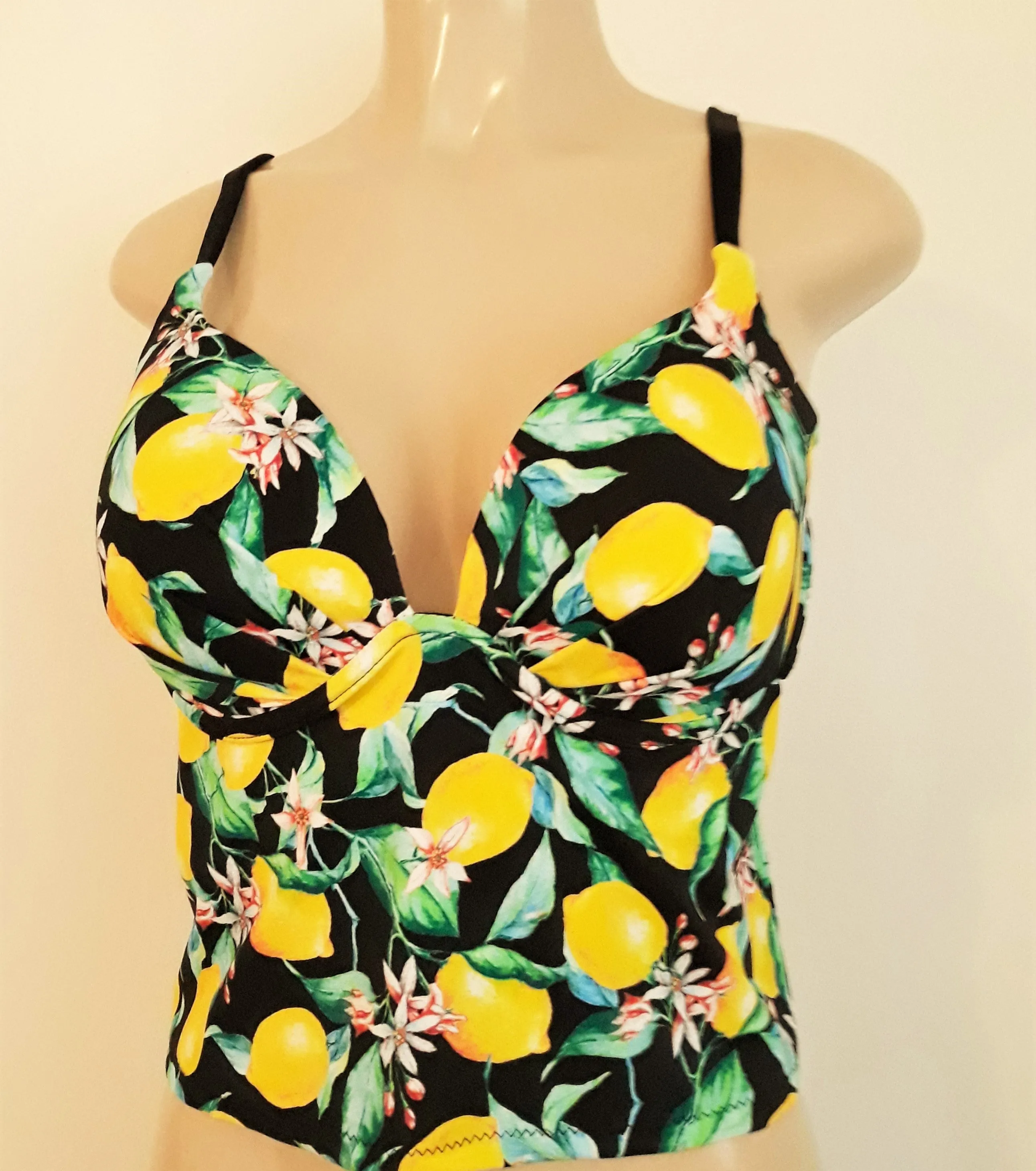 Underwire Push Up Tankini Top