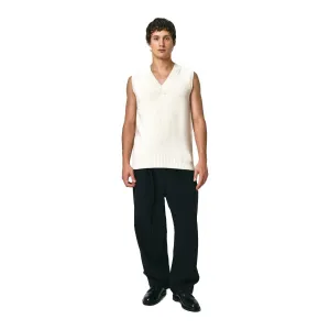 Vest Sweater, Panna
