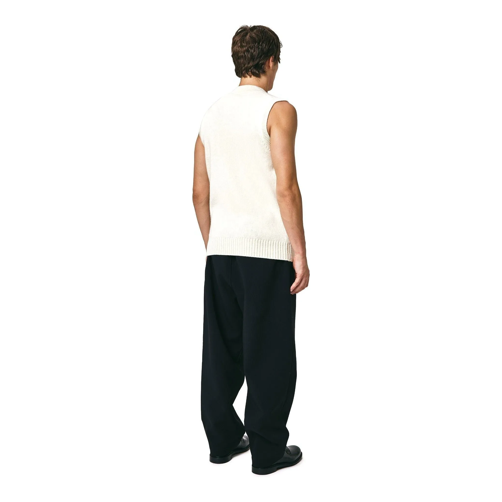 Vest Sweater, Panna