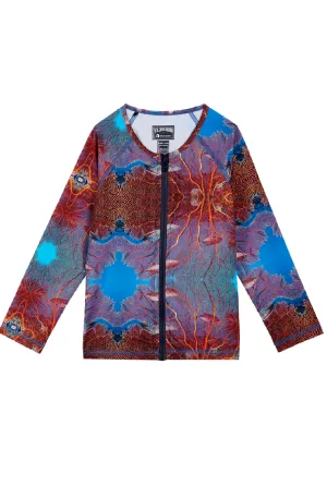VILEBREQUIN Kids Long Sleeves Rash guard Red Gorgonians - Vilebrequin x 1Ocean