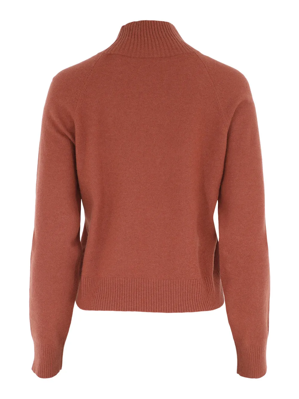 Vince Raglan Turtleneck Sweater in Rosewood