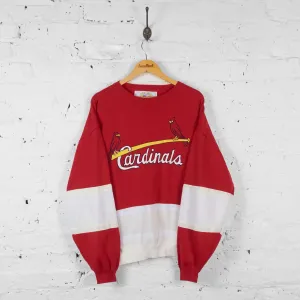 Vintage Cardinals Sweatshirt - Red - L