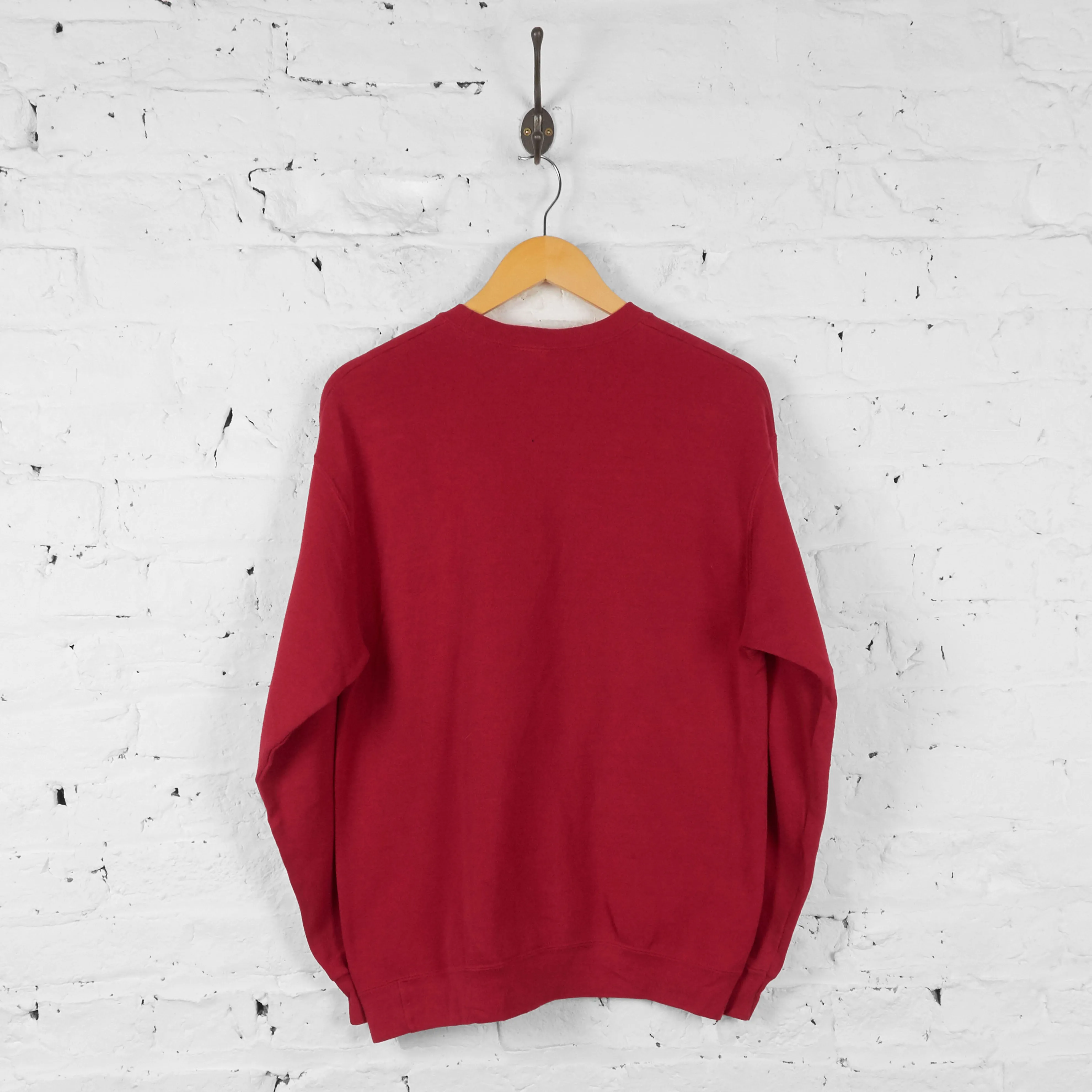 Vintage Coca Cola Sweatshirt - Red - M