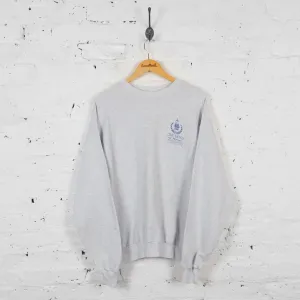 Vintage Lighthouses Of Maine Sweatshirt - Grey - L