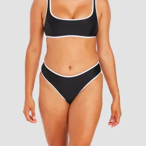 Volcom Coco Skimpy Reversible Bikini Bottom Black Combo - Womens