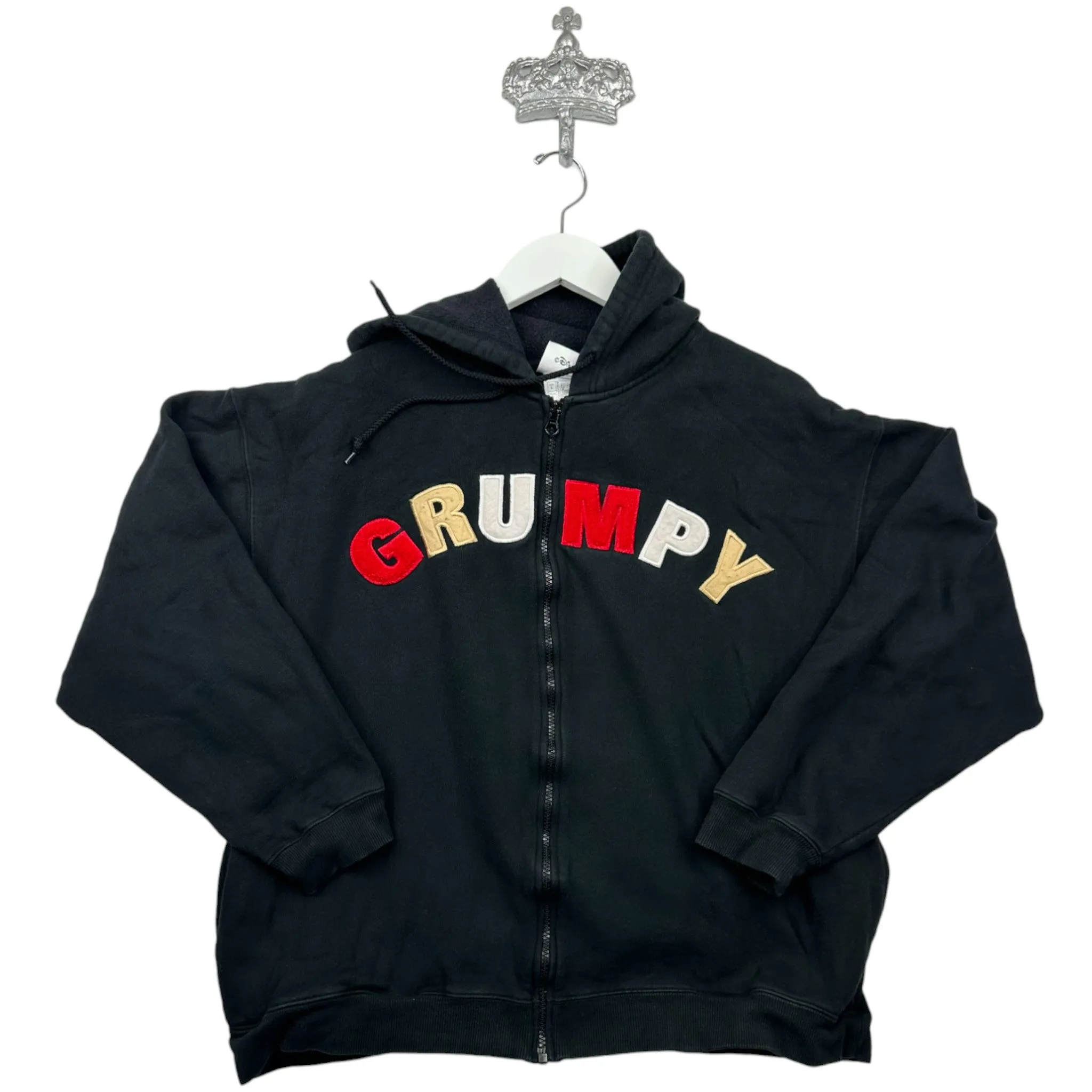WALT DISNEY "GRUMPY" ZIP UP - (L)