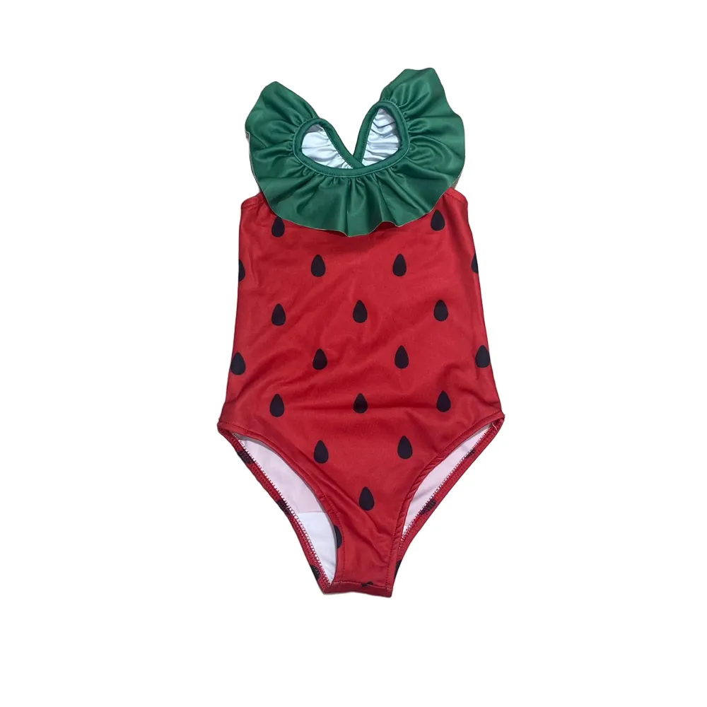 Watermelon one-piece swimsuit