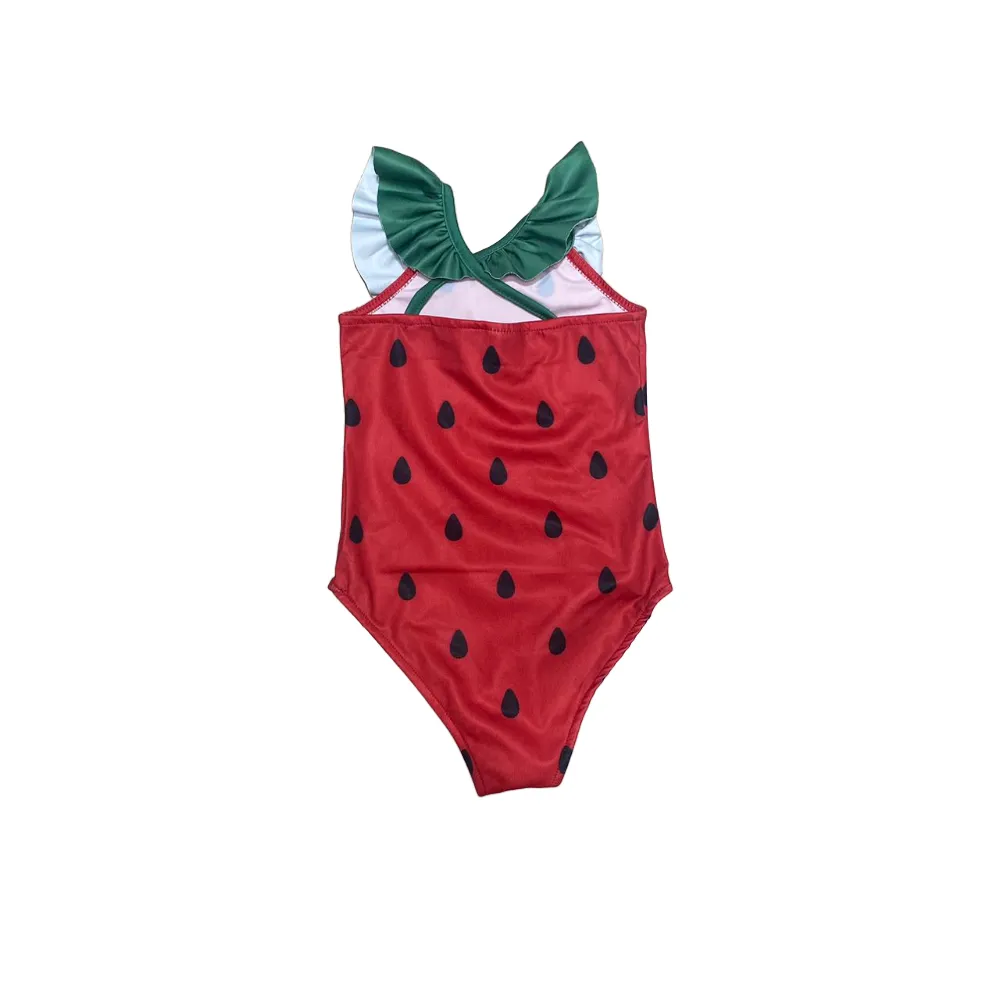 Watermelon one-piece swimsuit