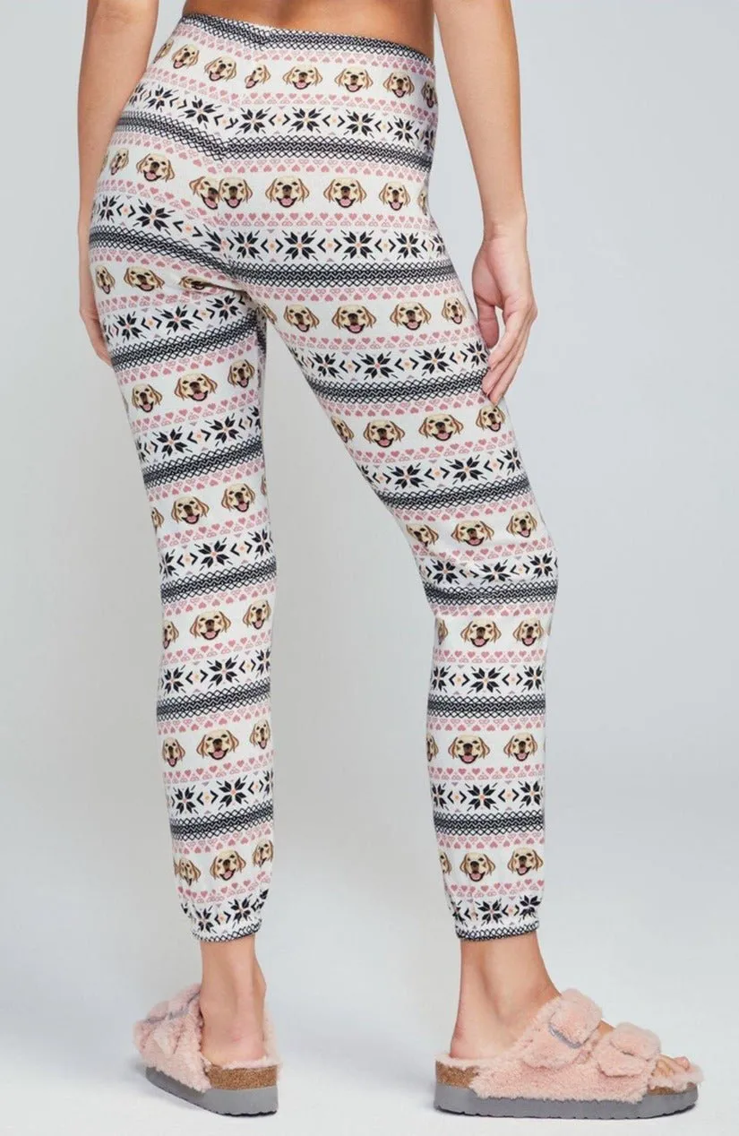 Wildfox Christmas Sweet Stitch Knox Sweatpants