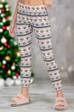 Wildfox Christmas Sweet Stitch Knox Sweatpants