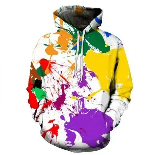 Wolf Printed Hoodie Quality Pullover