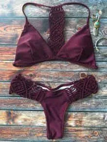 Women Bikini Set Newest Padded Bikinis Sexy Push Up Swimwear TZ0010