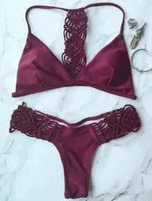 Women Bikini Set Newest Padded Bikinis Sexy Push Up Swimwear TZ0010
