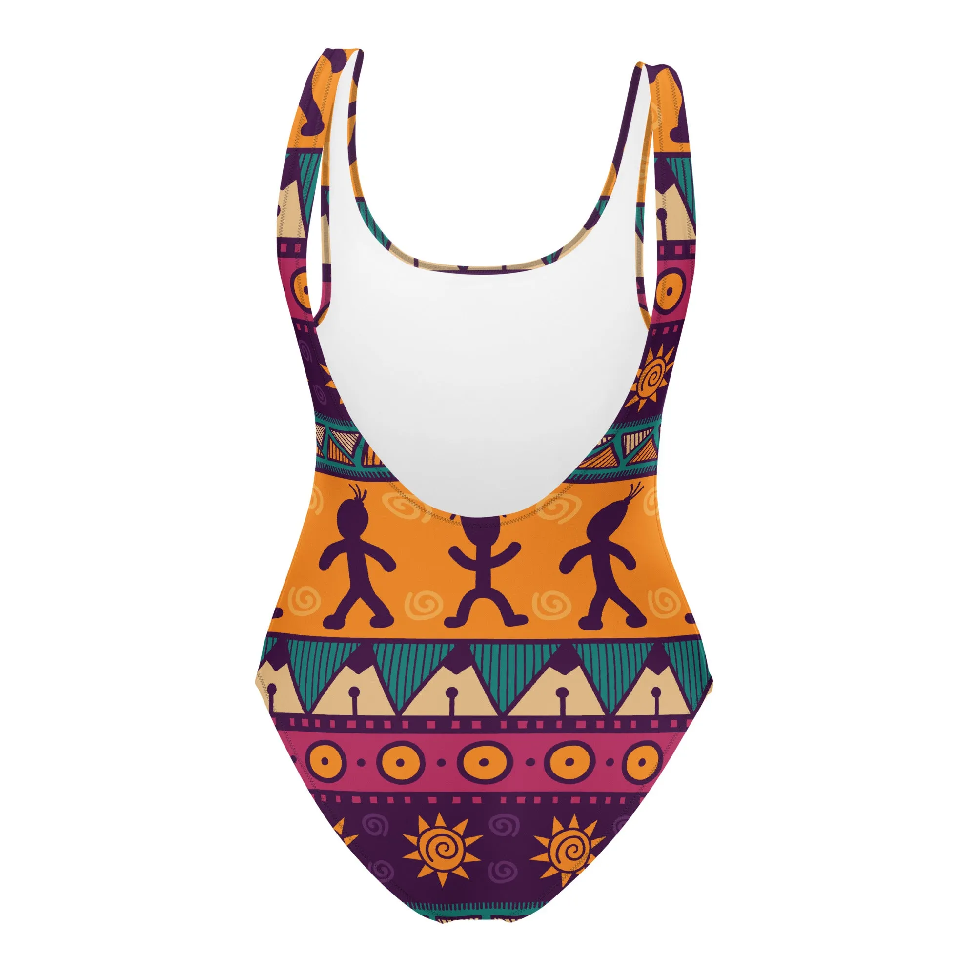 Women's Hieroglyphics One-Piece Swimsuit