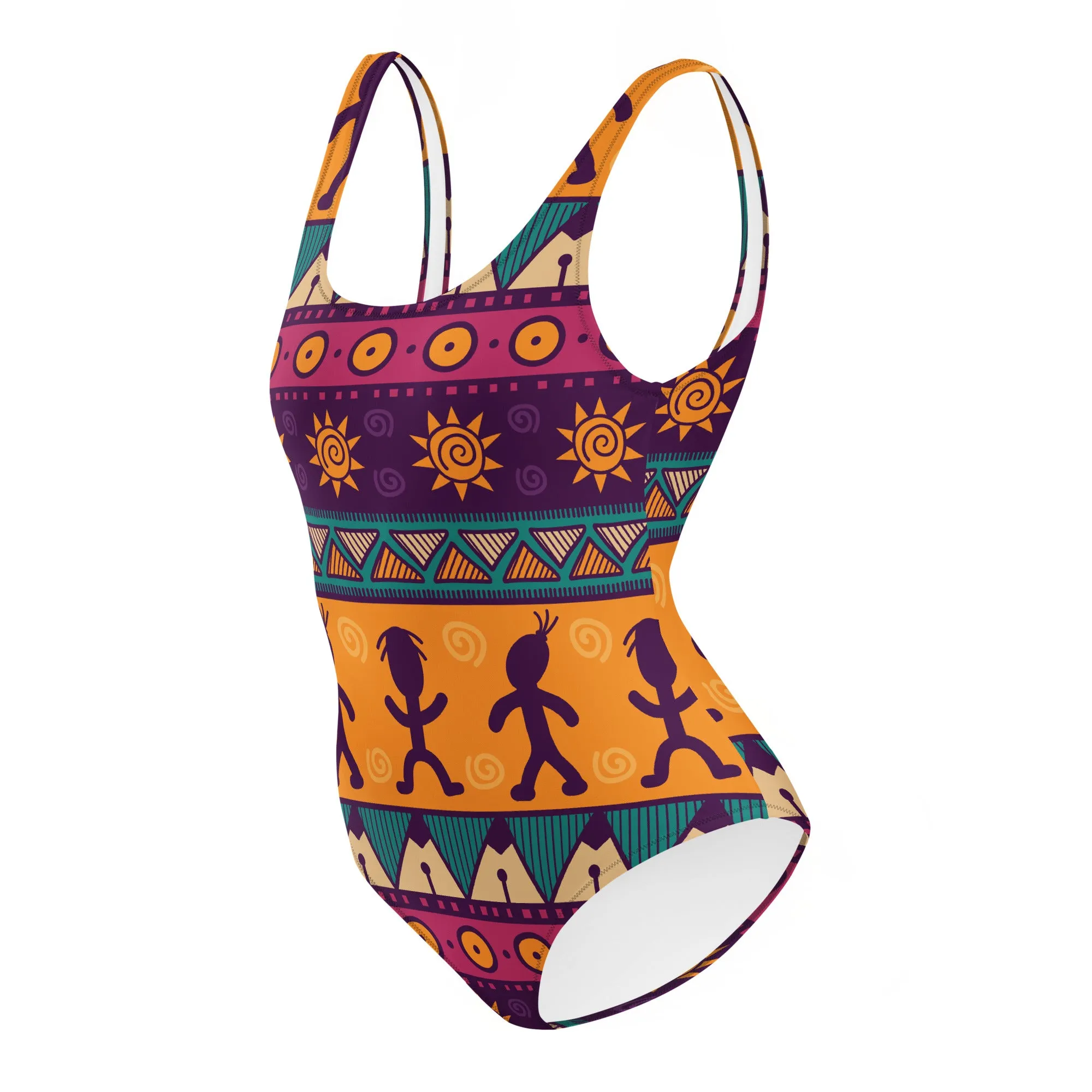 Women's Hieroglyphics One-Piece Swimsuit