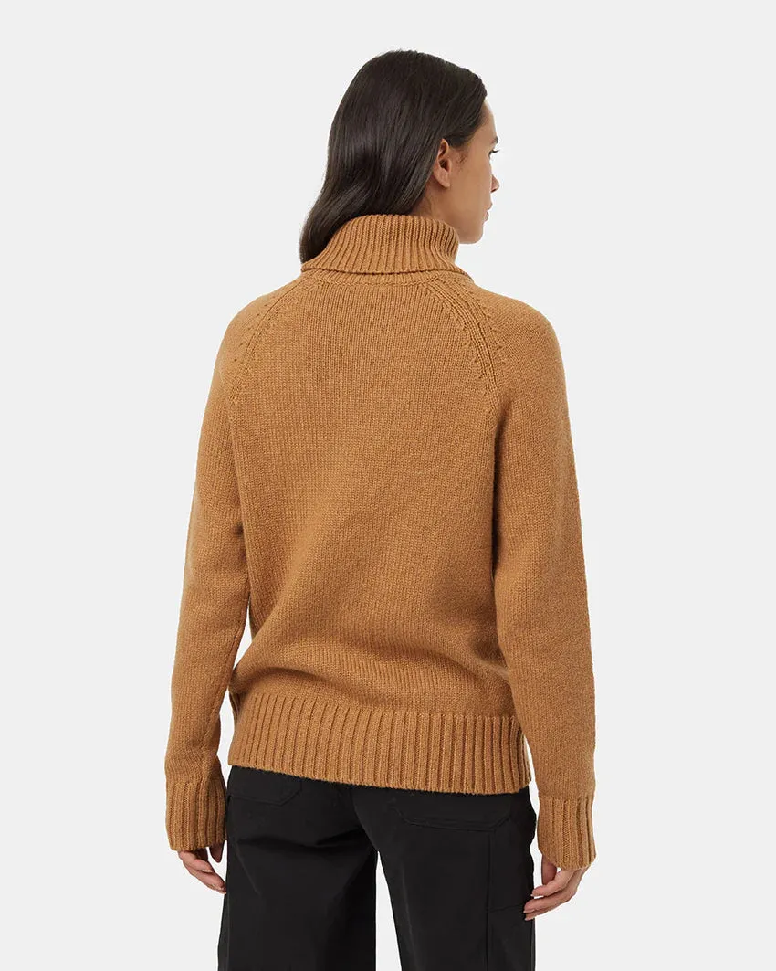 Women's Highline Wool Turtleneck Sweater