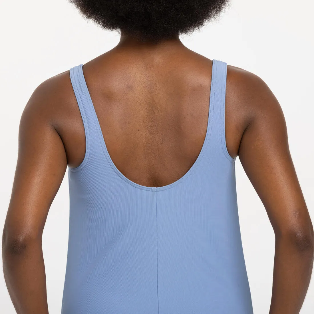 Women's one-piece swimsuit Tankini shorty Heva Tetia blue