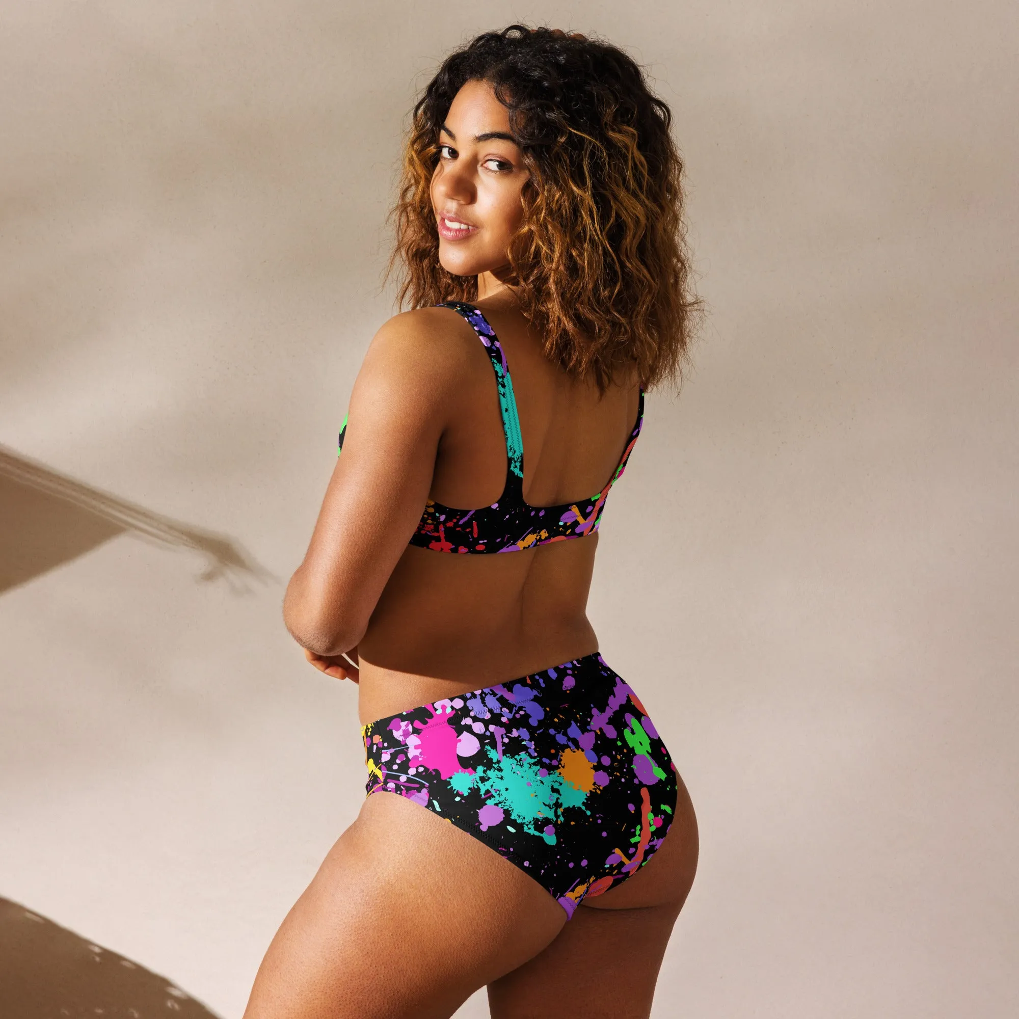 Women's Splatter Two-Piece Bikini