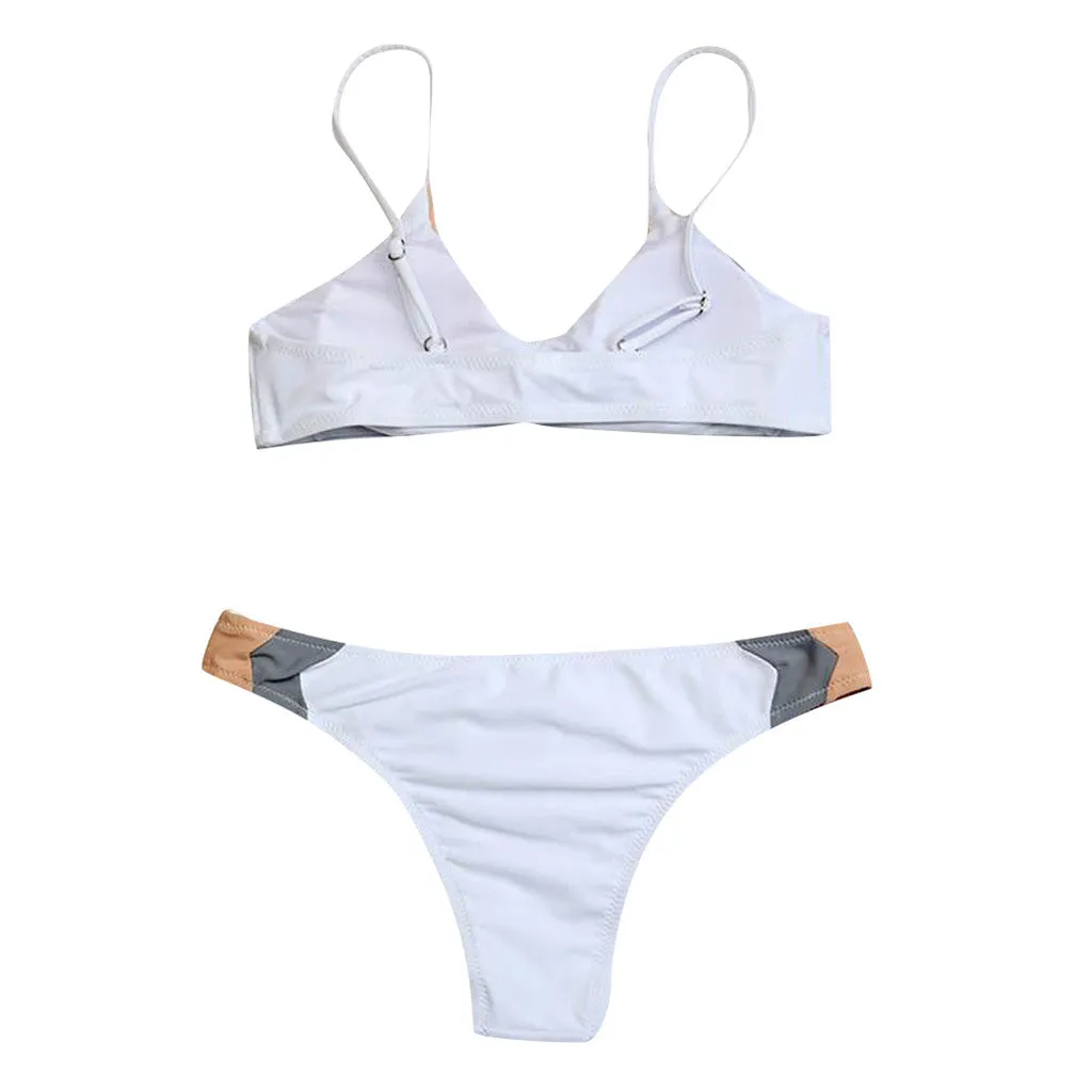 Womens Two Pieces Bathing Suits Swimsuits Bikini Set