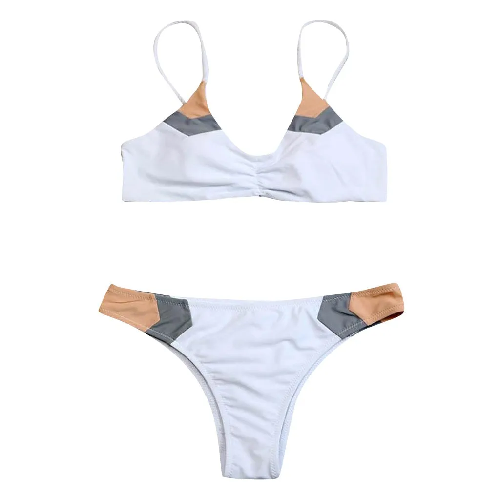 Womens Two Pieces Bathing Suits Swimsuits Bikini Set