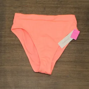 Xhilaration Juniors Sustainably Made Ribbed High Leg High Waist Bikini Bottom