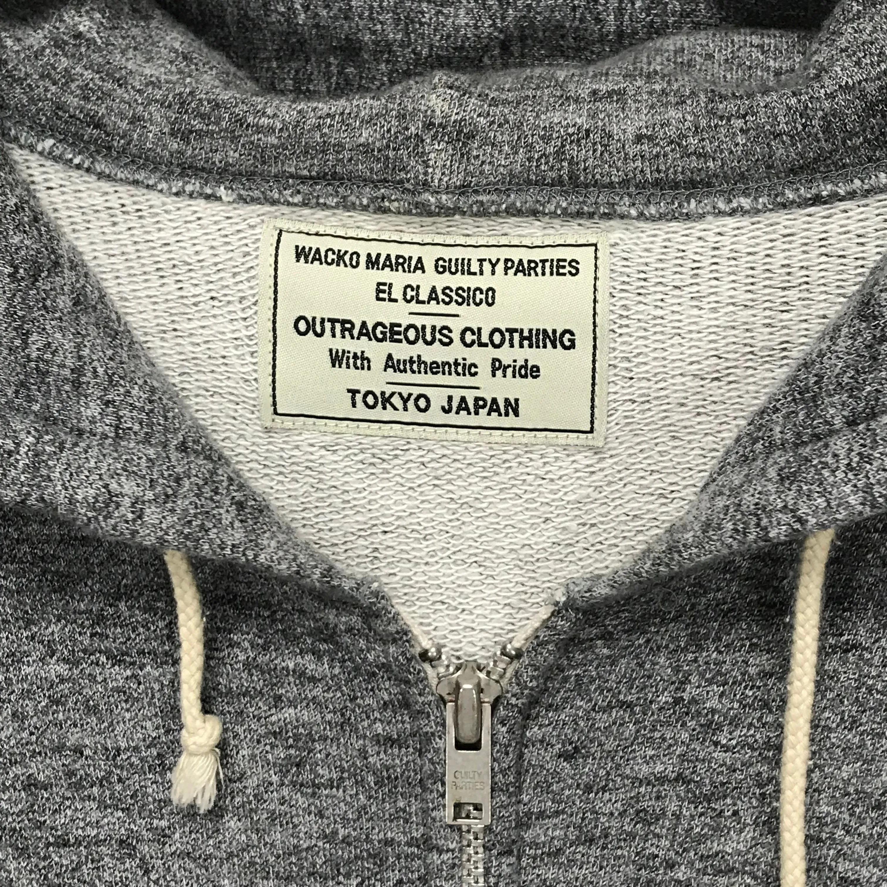 [XL] Wacko Maria Guilty Parties Zip Up Hoodie