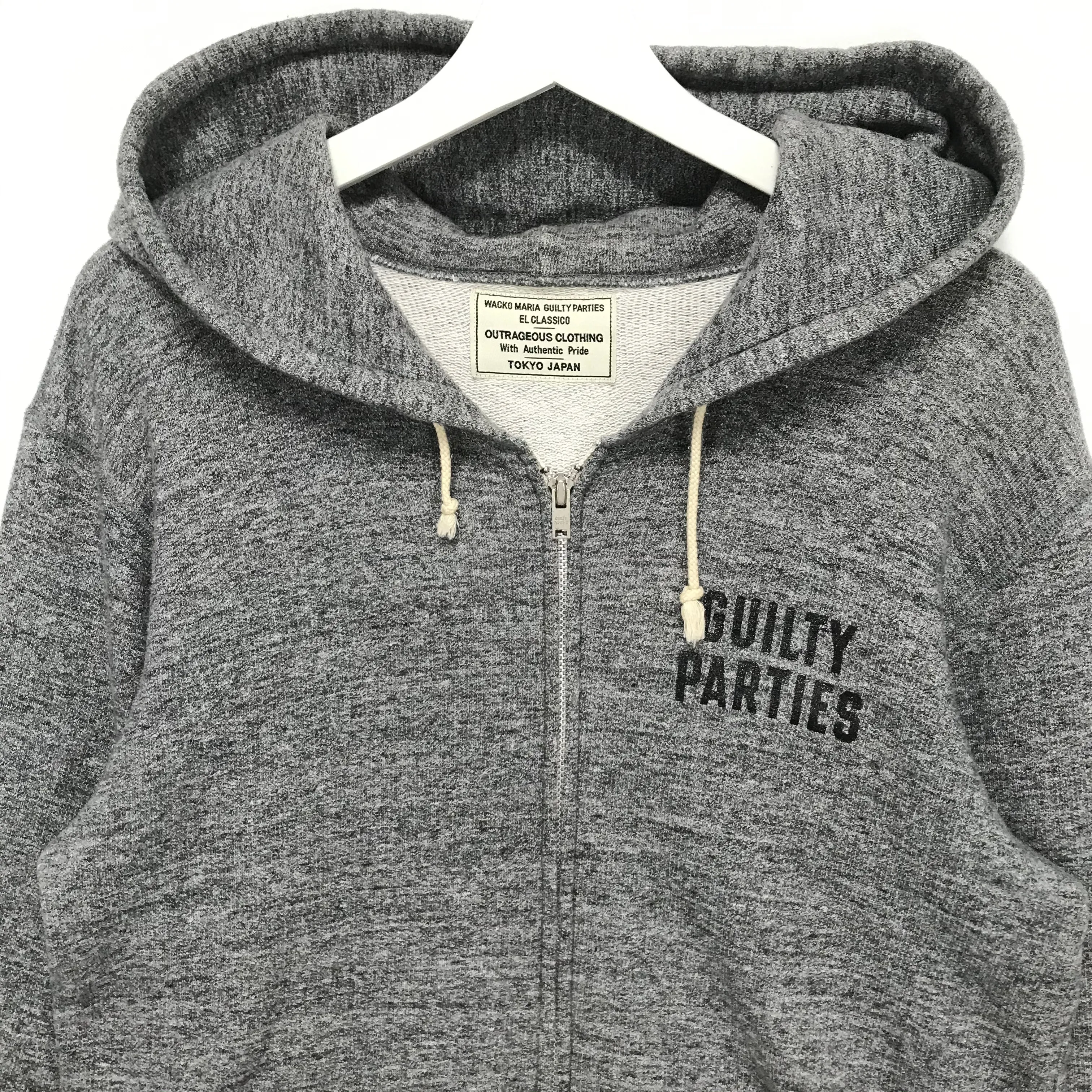 [XL] Wacko Maria Guilty Parties Zip Up Hoodie