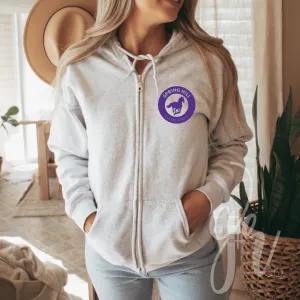 Zip Hoodie w/ Logo (Adult Only)