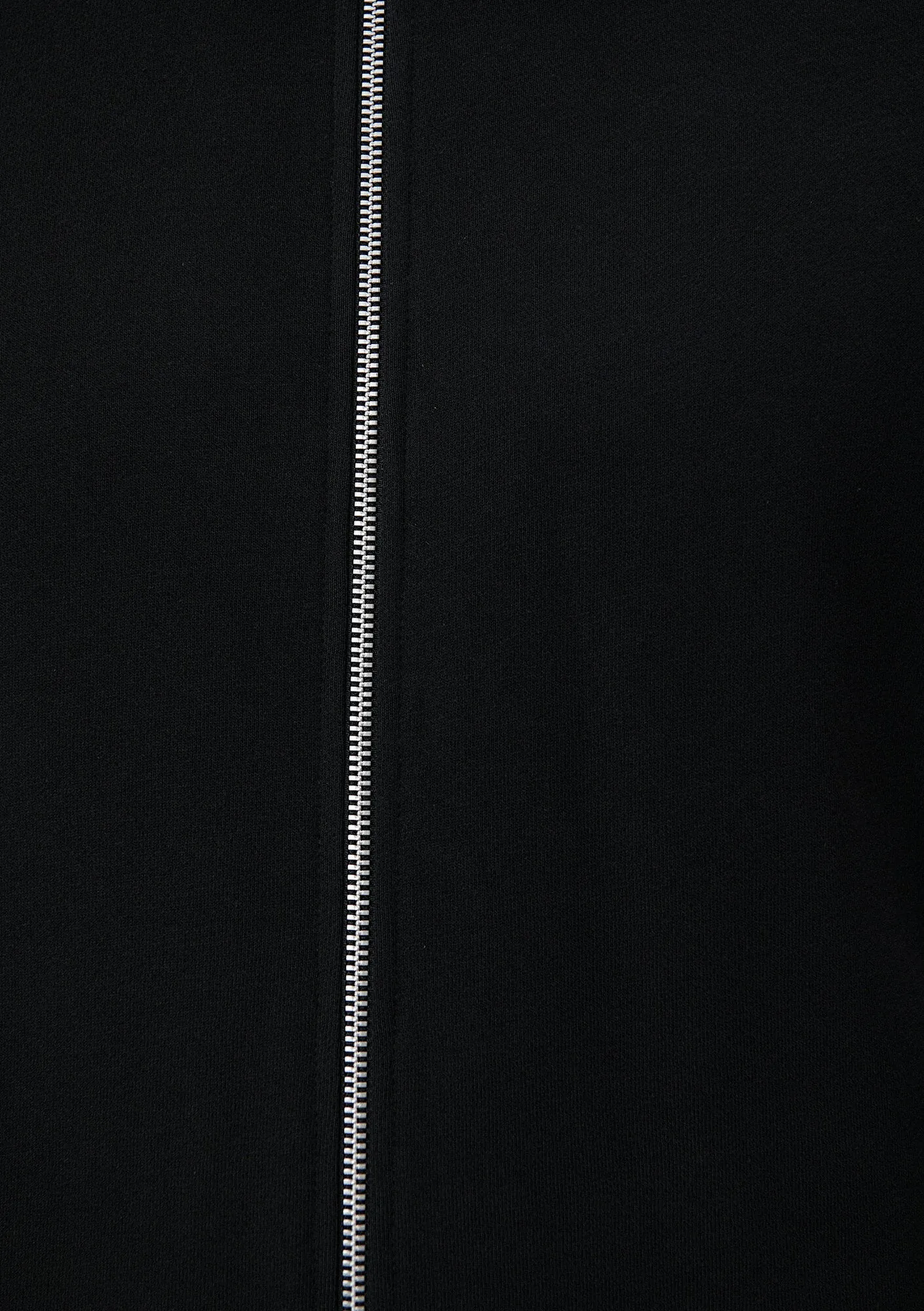 Zip Up Black Sweatshirt