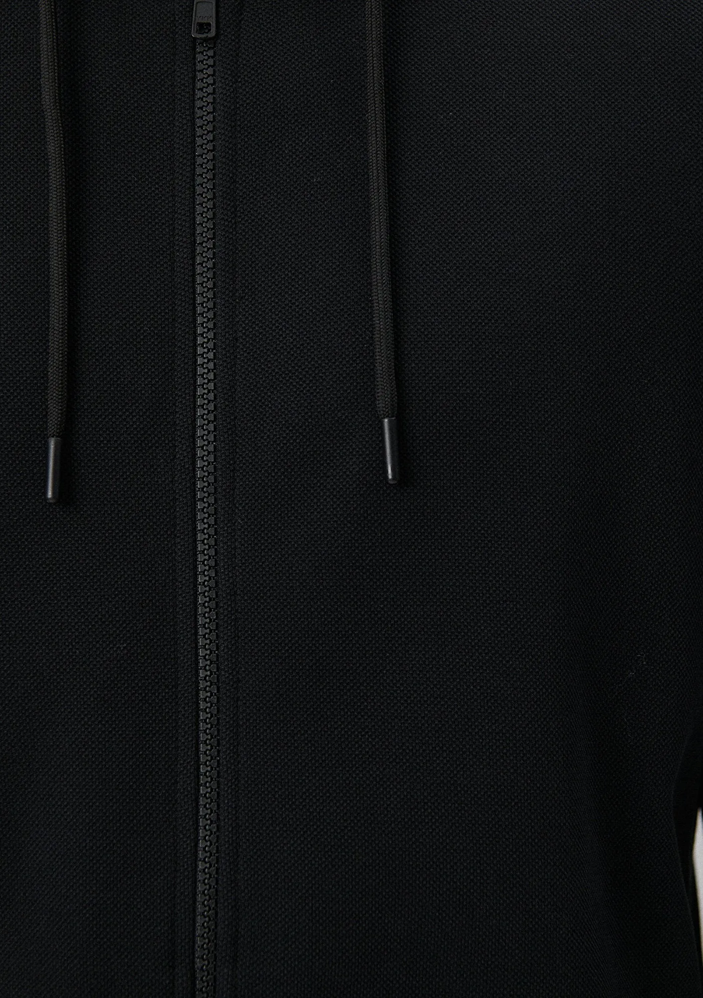 Zip Up Black Sweatshirt