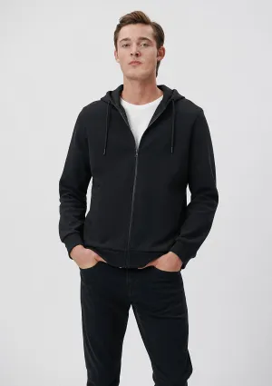 Zip Up Black Sweatshirt