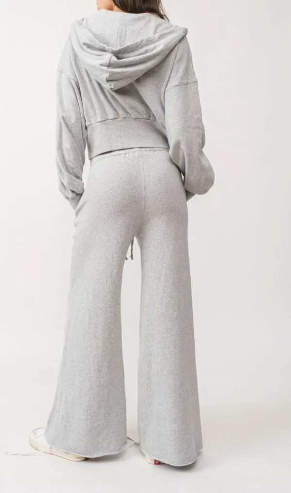 Zip Up Cropped Hoodie