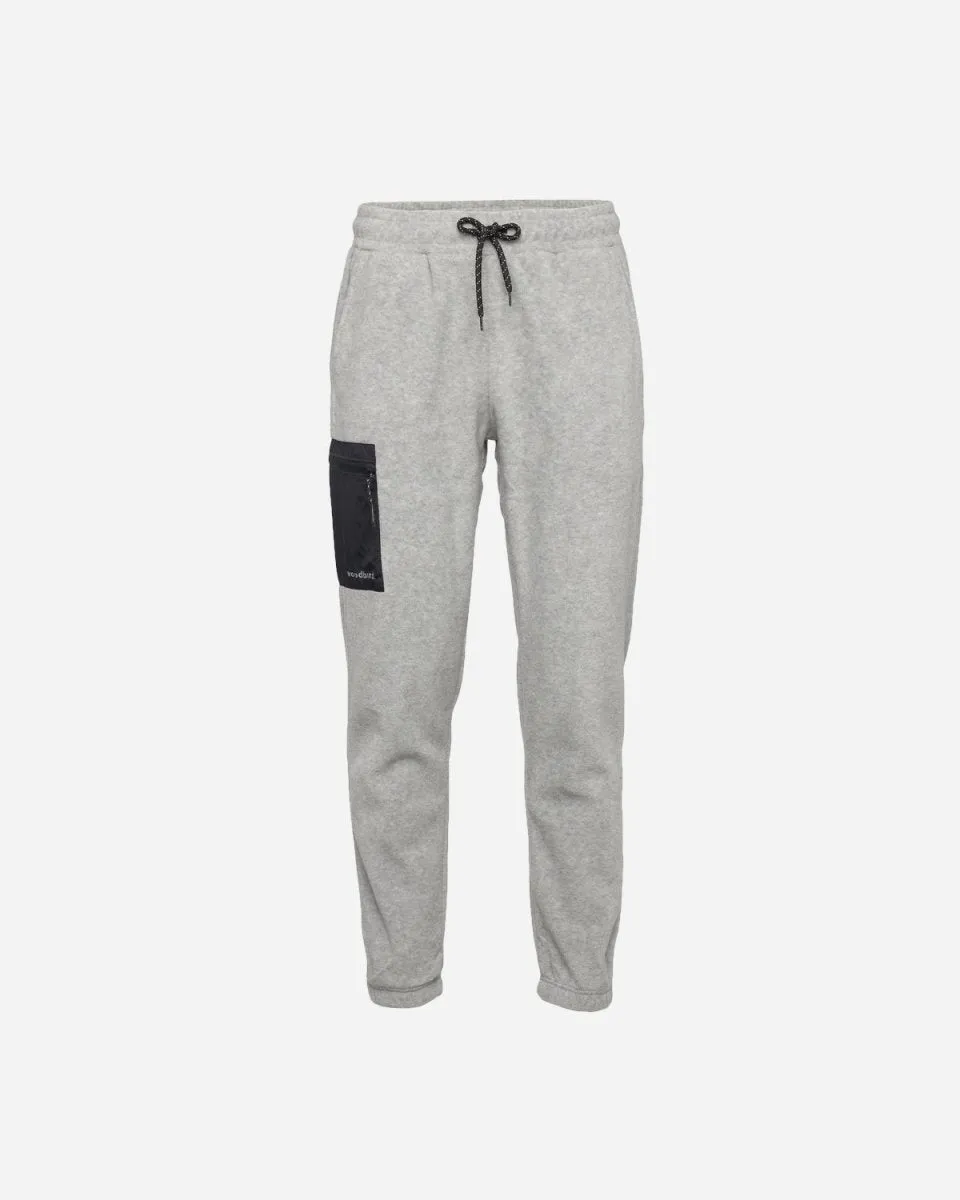 Zling Fleece Pants - Grey Melange